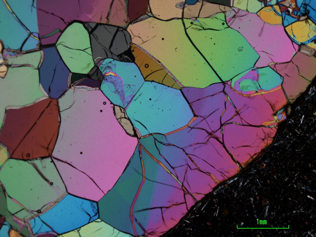 Peridotite xenolith, San Carlos
サンカルロスのカンラン岩捕獲岩