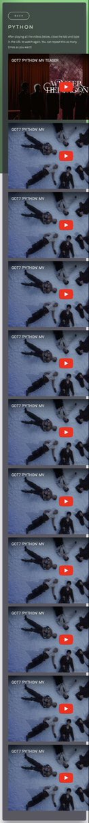 GOT7INC's tweet photo. Share your playlists and other useful links here for other Ahgase to use💚
👉🏼https://t.co/YtxlZPusRt
👉🏼 https://t.co/W9nqf8VV05
👉🏼 https://t.co/drbwfpXDHz
👉🏼 https://t.co/o24UAK2ugh

🙈
#GOT7_PYTHON_OutNow 
@GOT7Official #갓세븐 #GOT7
#GOT7_WINTER_HEPTAGON
#GOT7_PYTHON @GOT7 https://t.co/l7idCxWwCs