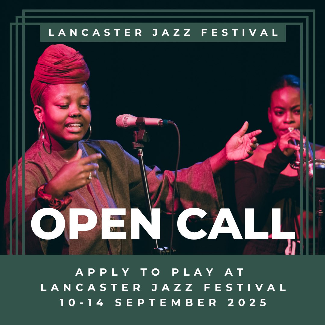 Lancaster Jazz Festival (@lancasterjazz) on Twitter photo Applications are open to play at the 2025 <a href="/LancasterJazz/">Lancaster Jazz Festival</a> Festival! The festival showcases emerging as well as established artists. So, wherever you are in your career, send in an application!🎼 📷Find out more and apply here before 16th of Feb -> lancasterjazz.com/get-involved/a… Applications are open to play at the 2025 <a href="/LancasterJazz/">Lancaster Jazz Festival</a> Festival! The festival showcases emerging as well as established artists. So, wherever you are in your career, send in an application!🎼 📷Find out more and apply here before 16th of Feb -> lancasterjazz.com/get-involved/a…