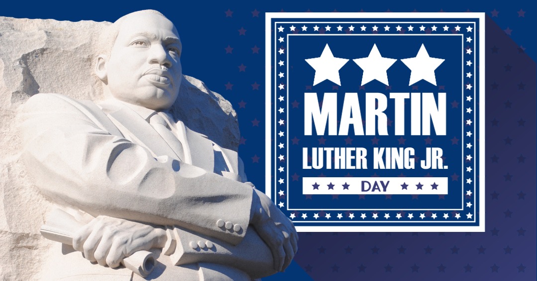 Heartland Community College will be closed today in honor of Martin Luther King Jr. Day.