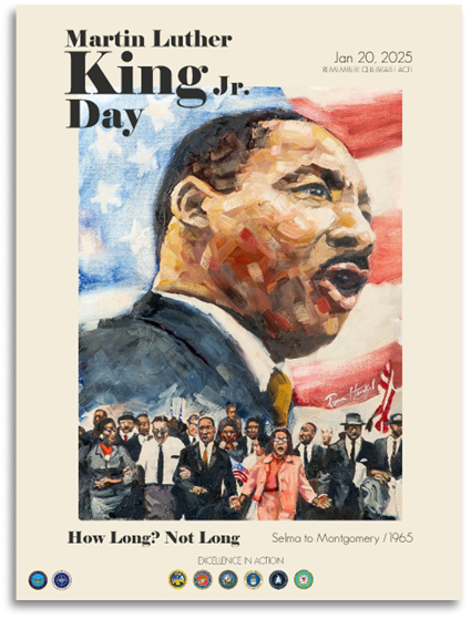 Every third Monday of January, we celebrate Martin Luther King, Jr. Day. This year marks the 60th anniversary of the Selma to Montgomery march. 🗳️ Let's honor Dr. King's legacy by striving for freedom, equality, and inclusion. Make it "A Day On, Not A Day Off." 💪 #MLKDay