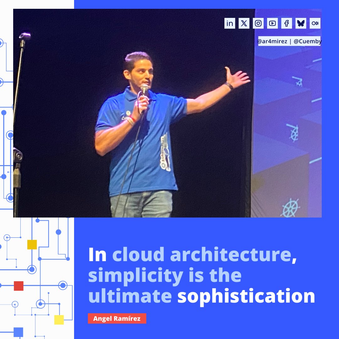 ar4mirez's tweet image. After reviewing thousands of cloud architectures, one thing is clear: the most resilient solutions are often the simplest. Don’t let complexity outpace your business problem. 
👉 Read more ar4mirez.substack.com/p/cloud-native…

#CloudArchitecture #Engineering