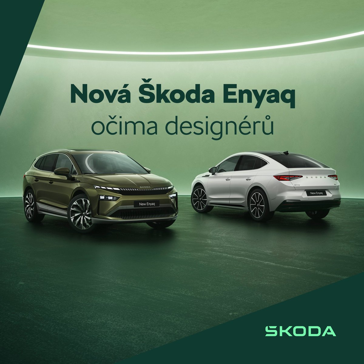 Na první pohled vás upoutá příď nově představeného elektromobilu Škoda Enyaq v designovém jazyku Modern Solid. Změna má jak estetický charakter, tak funkční přínos. Změn se dočkaly i barvy či interiér. 

Přečtěte si, jak vznikala nová podoba vozu: bit.ly/Enyaq_designeri