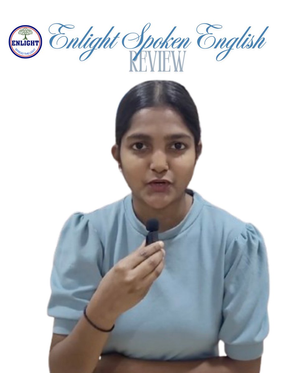 SpokenClass's tweet image. Real stories, real growth 🌱 Meet Poonam, breaking barriers and speaking confidently. Watch her transformation! #EnglishFluency #EnlightSuccess #EnlightSpokenEnglish
Video Link: youtube.com/shorts/E-nMEbo…