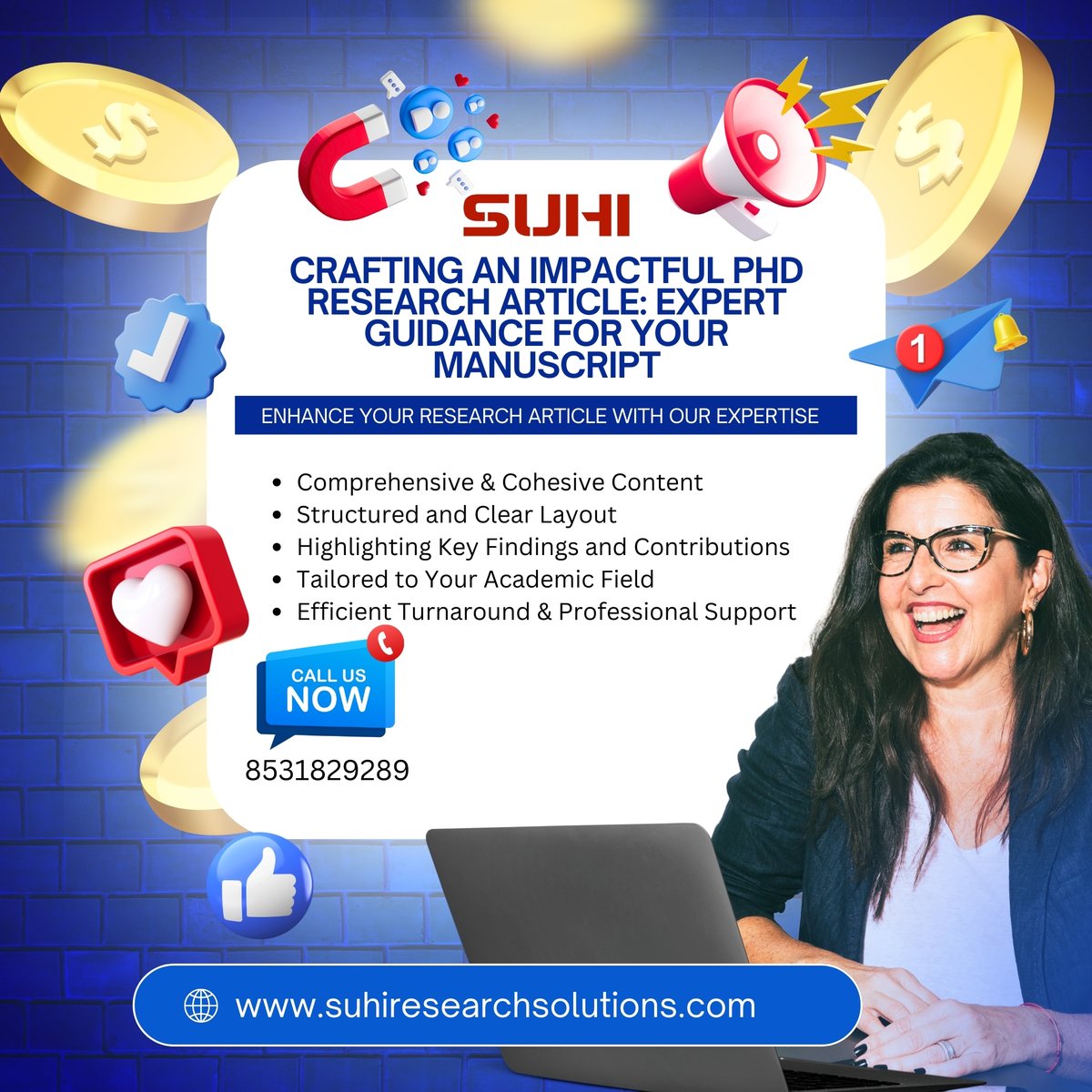 SuhiResearch's tweet photo. CRAFTING AN IMPACTFUL PHD RESEARCH ARTICLE: EXPERT GUIDANCE FOR YOUR MANUSCRIPT
#suhiresearchsolutions #thesis #thesishelp #thesislife #thesiswriting #PhD #phdassistance #phdguidance #phdjourney #phdstudent #phdproblems #phdresearch #phdcandidate #PhDsupport #phdsupportgroup https://t.co/0CVnmjj2uQ