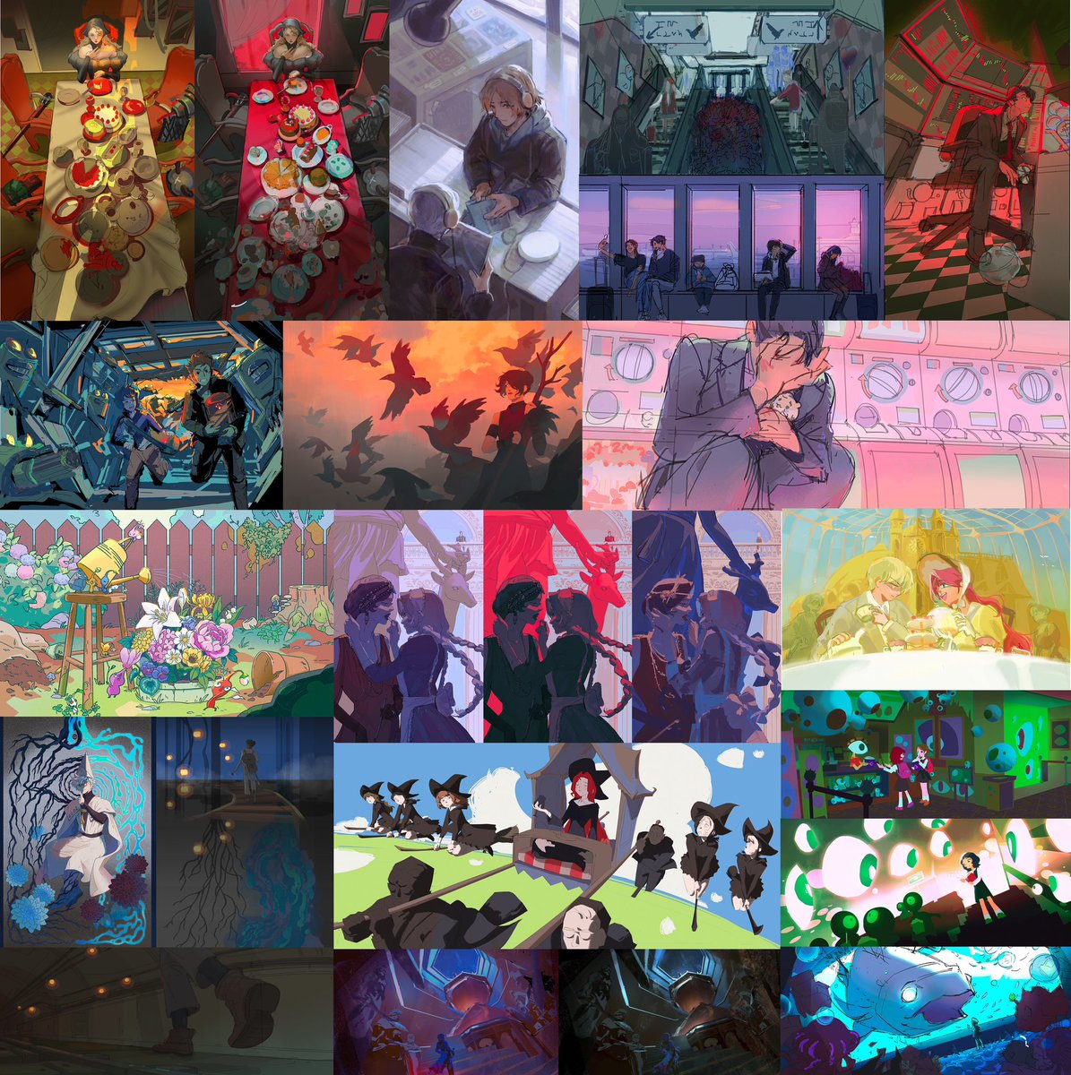 Thank you so much for participating in my first workshop I English!😭
I can’t be more happy to see everyone’s final outcome are so different from each others yet we all utilized the thinking process talked in class.Such result is definitely one my goal for holding this workshop.