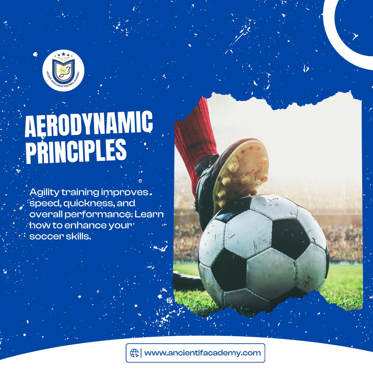 Master the science of speed and precision! ⚽ Dive into the aerodynamic principles that elevate your soccer game. 🌟 

#Ancientifacademy #SoccerSkills #AgilityTraining #Aerodynamics #SoccerPerformance #AncientIntelligenceFootballAcademy