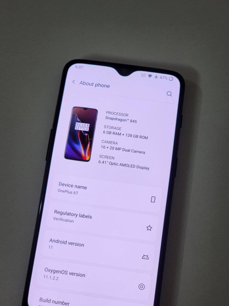 deepaksonar911's tweet image. Selling off one of the @OnePlus_IN @oneplus classics, the #OnePlus6T tomorrow with exchange.
I think this was the period when In screen fingerprint scanner came in smartphones

@OnePlus_IN  @ONEPLUS you want to take this? Since it's your classics and used TILL DATE?