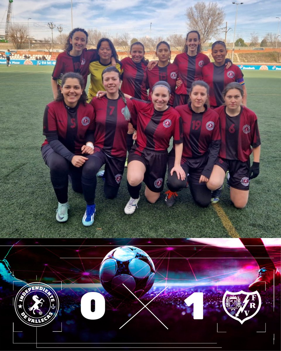 CDIVallecas's tweet photo. 📍RESULTADO

Buena primera parte dónde no conseguimos materializar ninguna ocasión, y nada más empezar la segunda un error hizo que pagaremos con un gol encontra.
Se siguió buscando el gol pero no conseguimos empatar el partido.
A por el próximo! 🇱🇻 https://t.co/AoBgDb0Ad6