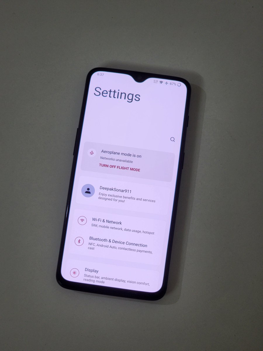 deepaksonar911's tweet image. Ps. Using Nova Launcher
#OnePlus6T
@OnePlus_IN @ONEPLUS