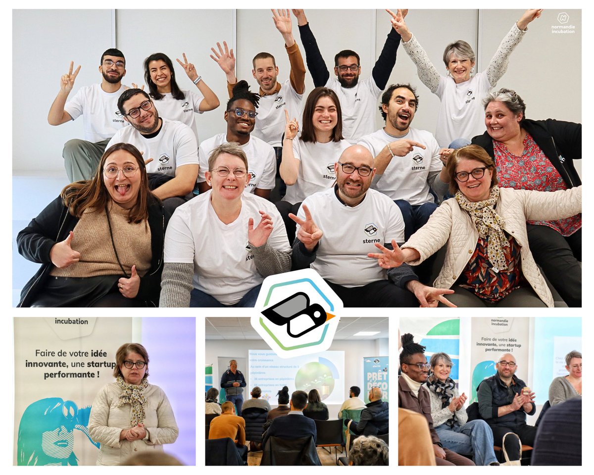 [ 🎉 Lancement de la 22e promo de STERNE]

La semaine dernière, nous avons eu le plaisir de donner le coup d’envoi de cette nouvelle promo d'<a href="/ItinerR_Sterne/">Itineraire Sterne</a>  avec Rouen Normandie Création !

<a href="/MurielBardor/">Muriel bardor</a>, d'<a href="/AlgaBiologics/">ALGA BIOLOGICS</a>, a partagé son parcours d'entrepreneuse aguerrie !