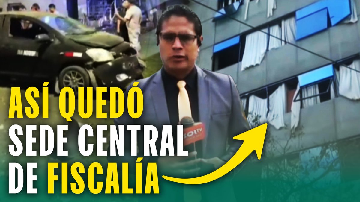 🟡 Explotan dinamita afuera de Fiscalía en Trujillo: Así fueron los destrozos en la zona.

#VIDEO ➡️ youtu.be/FnRHWArMGd0

📲🖥 Suscríbete a nuestro canal de YouTube. #LatinaNoticias