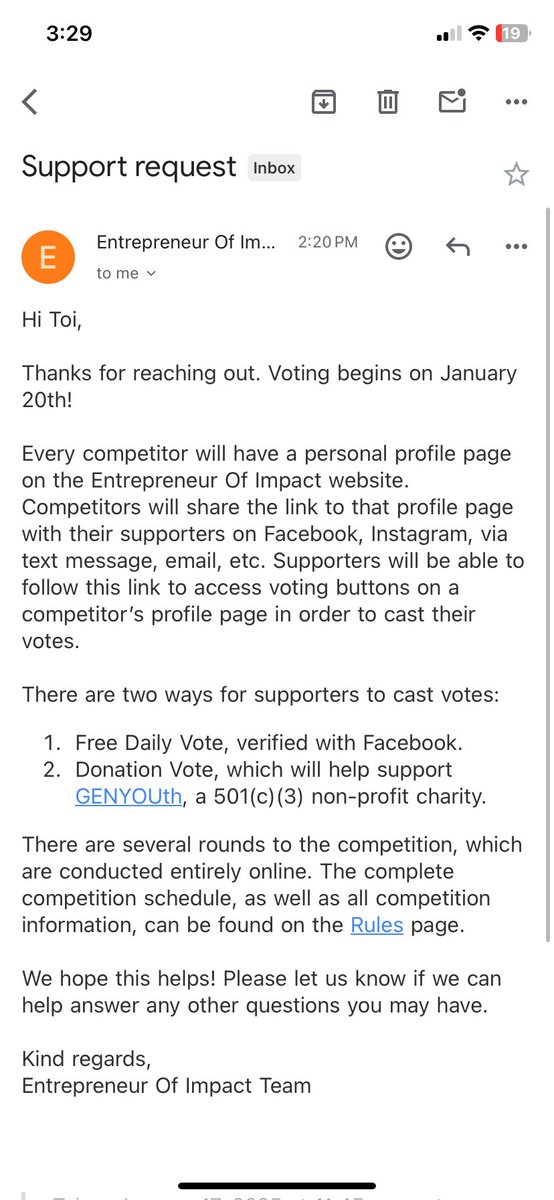 TmackToi's tweet photo. https://t.co/bhzUkFasYm

EVERYBODY PLEASE VOTE FOR ME KICKS OFF TODAY EVERY VOTES COUNTS NEEDED MATTERS THANK YALL TO MY FAMILY FRIENDS FANS https://t.co/ZDTVDqQGFe