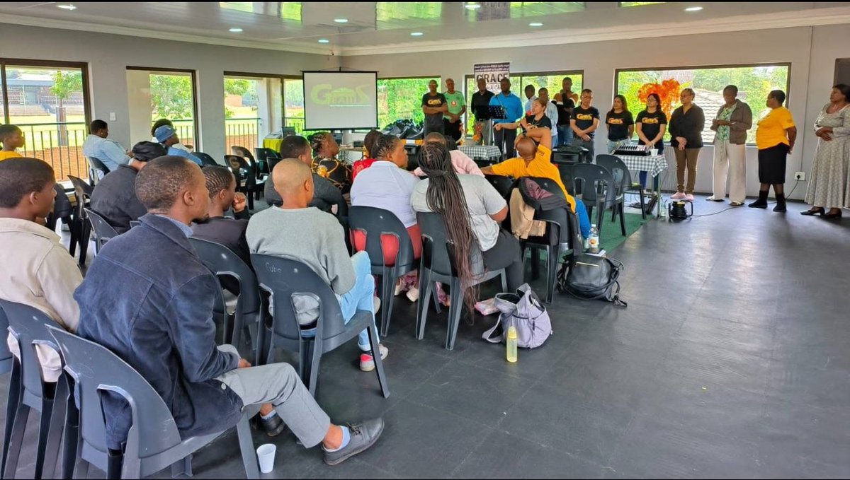 DeanPadayhag's tweet photo. GTEAMS South Africa officially opened its 2025 school year in Boksburg on Saturday, January 18. Approximately 50 teachers, administrators, staff, and students from Gauteng province attended this significant launch. Some teachers provided encouragement and introductory lessons on the dispensational approach to Bible study. Registrations for both returning and new students were conducted, along with the distribution of books and educator kits. Students from distant provinces such as Northwest, Mpumalanga, and parts of Soshanguve who could not attend due to distance will receive their materials through courier services or directly from their teachers. This year's enrollment is the largest in GTEAMS's history. 
GTEAMS Cape Town branch will also open this year! 
Kudos to all the GTEAMS teachers, administrators, and staff for their hard work!
