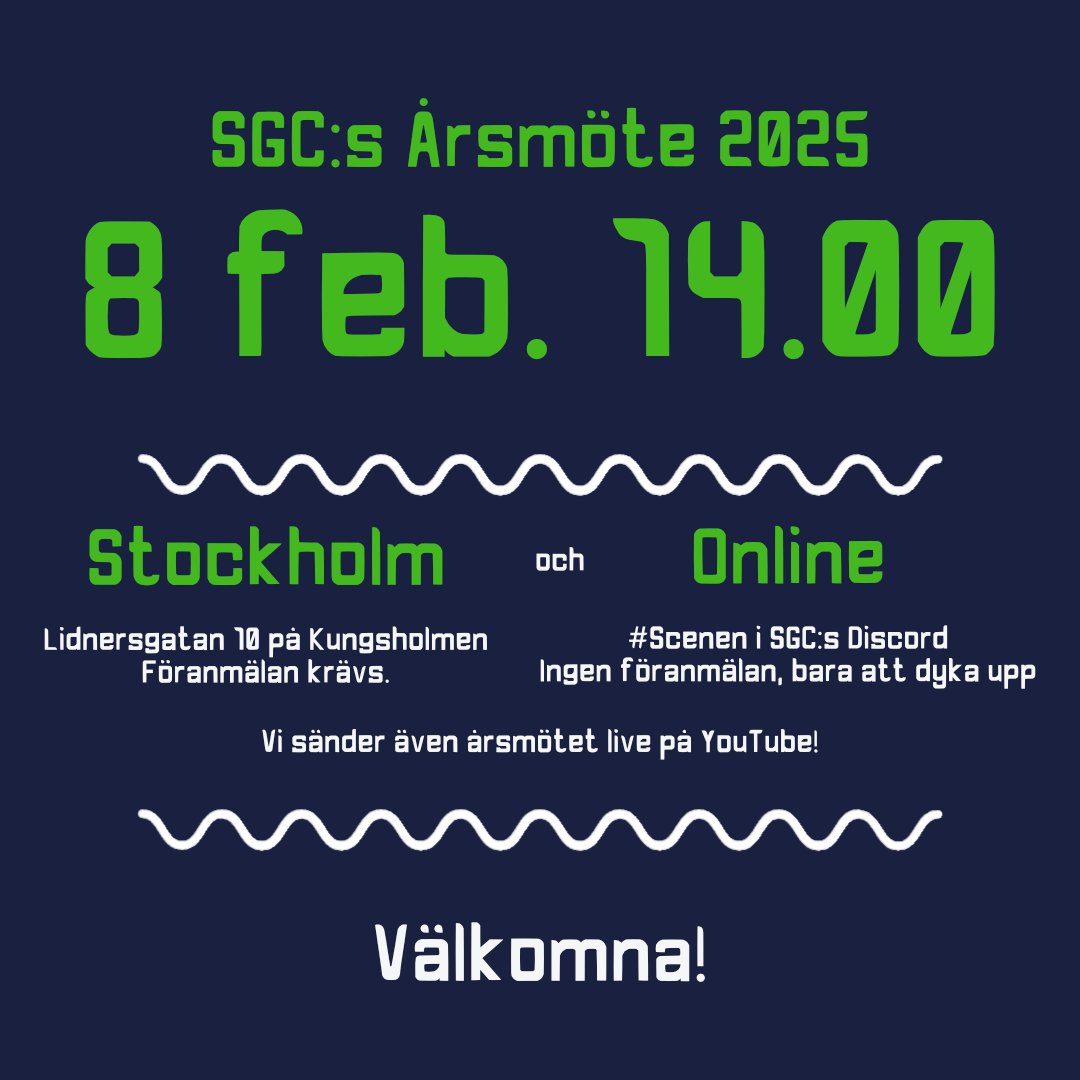 Onlineföreningen SGC tweet media