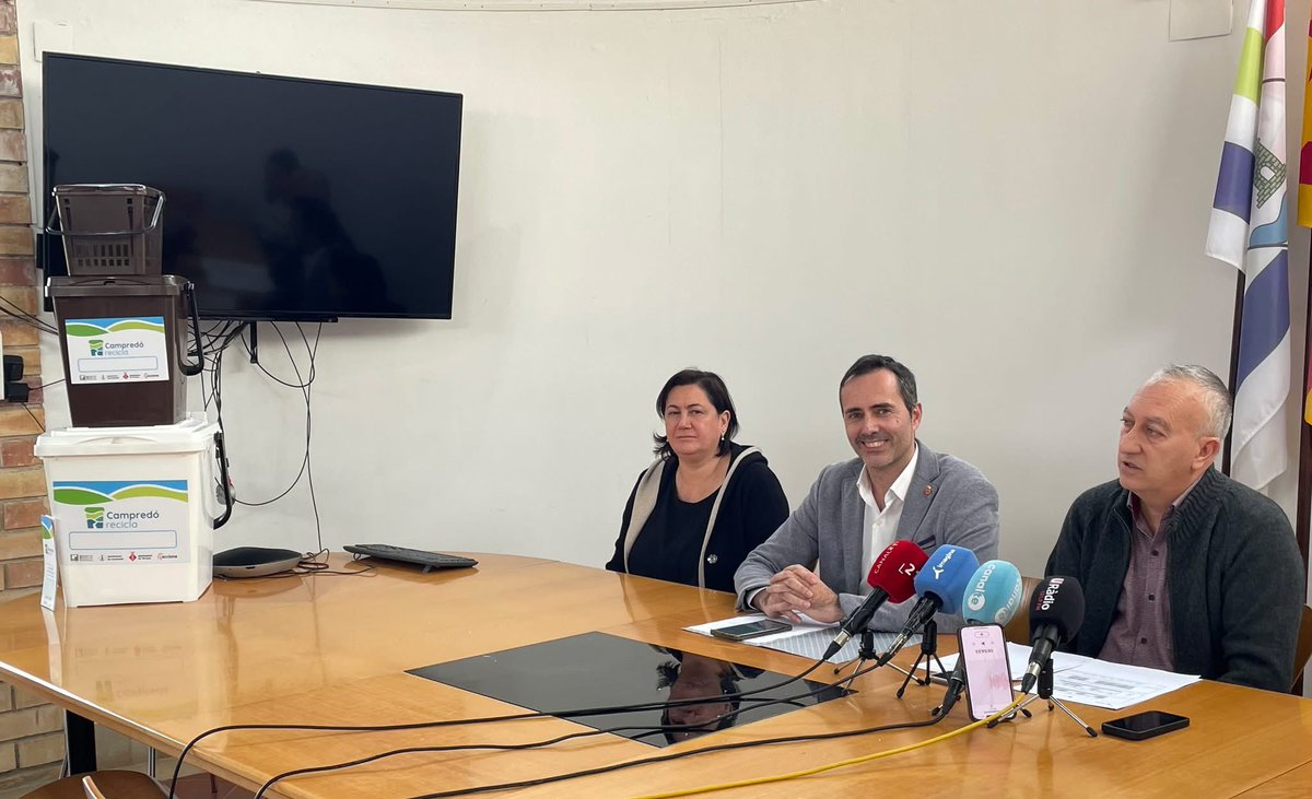RESIDUS | ♻️La implantació del porta a porta a Campredó aconsegueix incrementar fins un 91% la recollida selectiva de residus

🔝Durant els dos primers mesos de funcionament, la fracció orgànica ha passat de 990 quilos a 15.370 quilos

📲Més informació www2.tortosa.cat/noticies/notic…