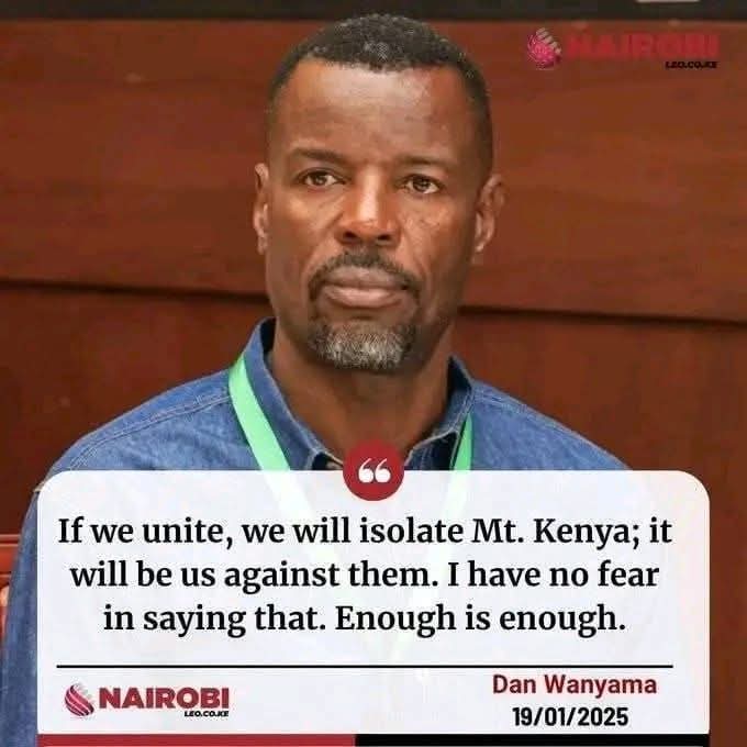 These words were said in the presence of William Samoei Ruto . The symbol of national unity, who has morphed to a symbol of national oppression, laughed hysterically about it. Having been in the presidential entourage in the past, narratives are agreed upon in the pre-meeting...