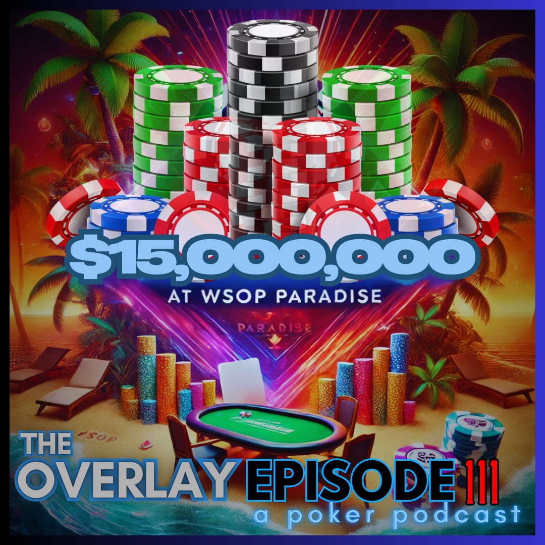 What?? A $15,000,000 Overlay!!! 💵💸💰

In this episode of The Overlay: A Poker Podcast, we dive into one of the most talked-about stories in the poker world: the staggering $15,000,000 overlay in the Super Main Event at WSOP Paradise. 

#theoverlaypod #podcast #poker