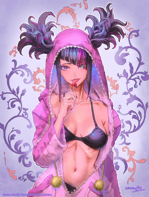 ジュリ(Outfit 3)Juri(Outfit 3)#StreetFighter6 #格ゲーキャラ描こうぜ 