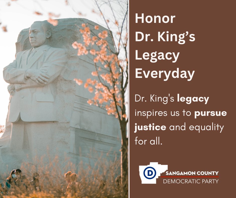 Now more than ever, we stand ready to support those that are dedicated to continuing Dr. King's legacy of pursing justice and equality for all.