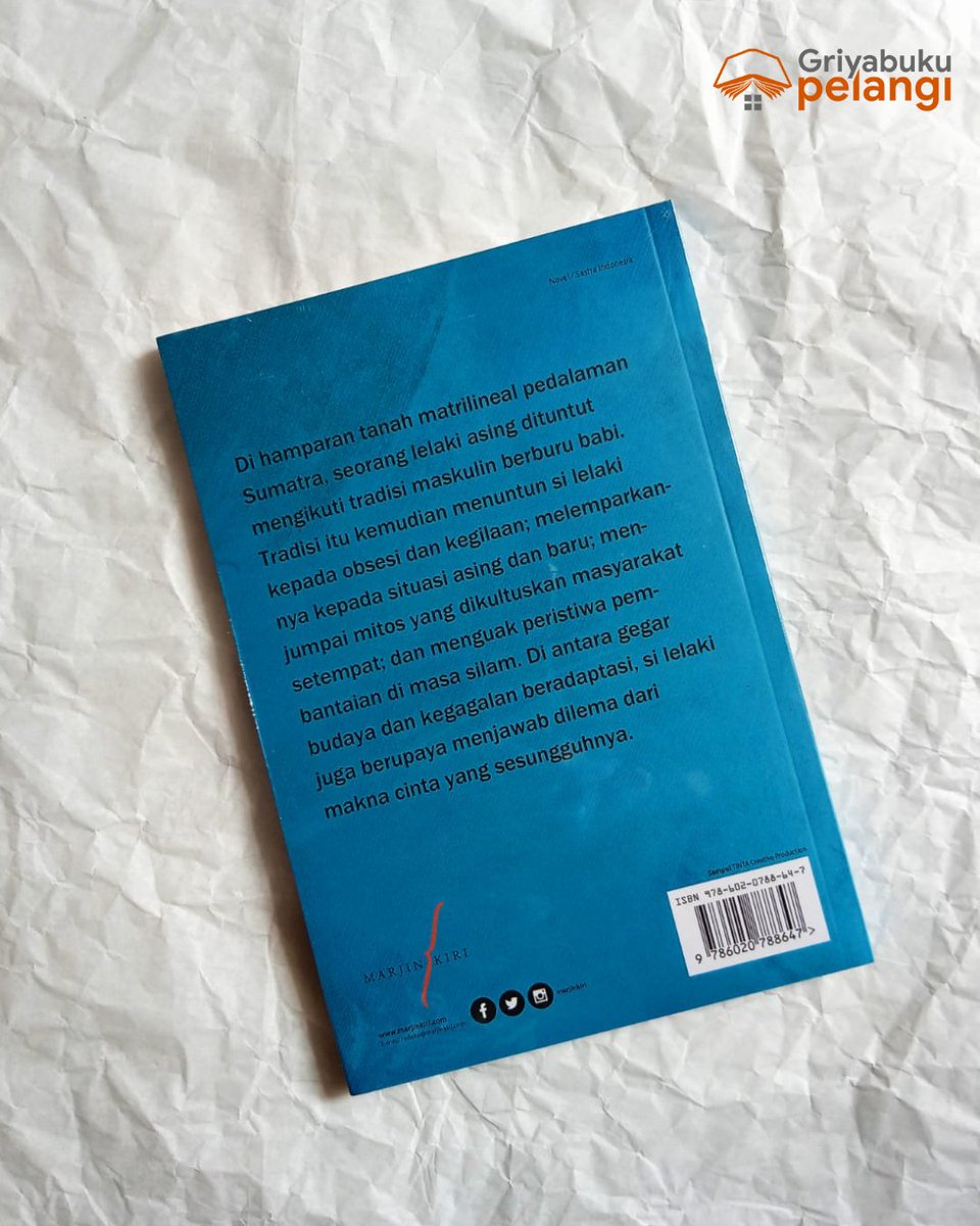 Sudah tersedia di toko kami, Tersesat Setelah Terlahir Kembali karya Yoga Zen pemenang 1 sayembara novel dkj yang diterbitkan <a href="/marjinkiri/">Marjin Kiri</a> 

berminat, silakan hub 08989070003