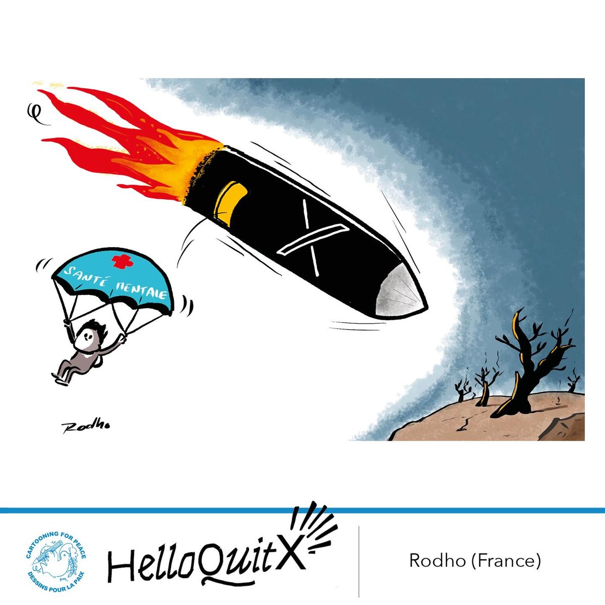 chavalarias's tweet photo. Toute cette campagne de harcèlement ne fait que confirmer ce que nous disons depuis le début de #HelloQuitteX : X est hypertoxique, un danger pour la santé mentale, il est préférable d'en sortir https://t.co/DzfQI5I2nP