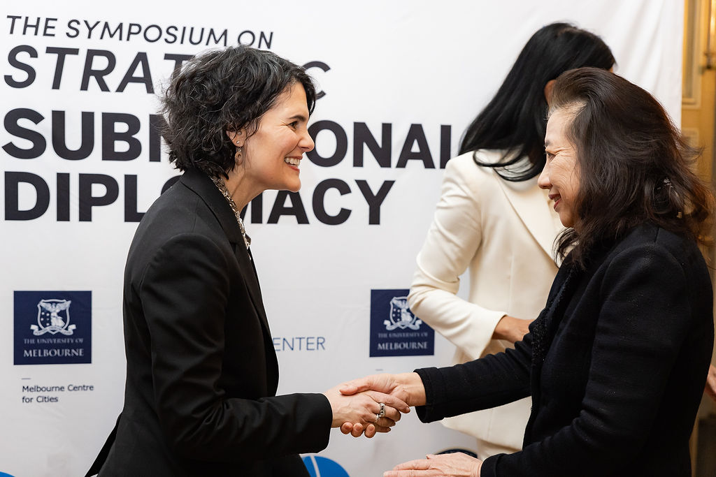 SubnationalDip's tweet photo. "City and state leaders are driving solutions for some of today's most pressing issues. And when these local officials can share their ideas with each other... I'm convinced there's no problem we cannot solve." @SecBlinken #Subnational Diplomacy Symposium @MeridianIntl @TrumanCenter @CitiesCatalyst PC: @oskardap