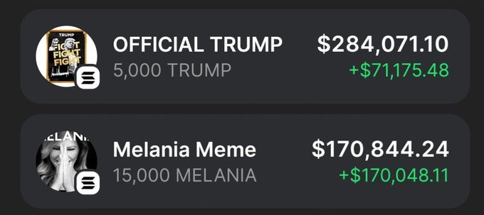 I will giveaway total $3,000 $TRUMP Token to 30 people in next 36hrs.

To join!
1⃣Like this post
2⃣Repost it 
3⃣Follow Me

#TRUMP #GIVEAWAY #AIRDROP