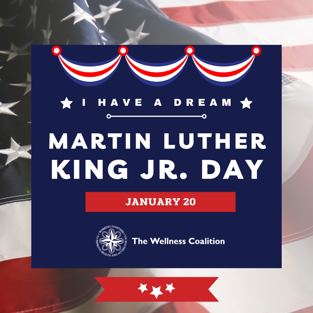 WellnessAlabama's tweet photo. Today we honor the legacy of Dr. Martin Luther King Jr., a visionary leader who fought tirelessly for equality and justice. His dream of a world united in peace continues to inspire us. Let us reflect on his message and strive to create positive change in our communities.

And... https://t.co/l7lHYMxevV