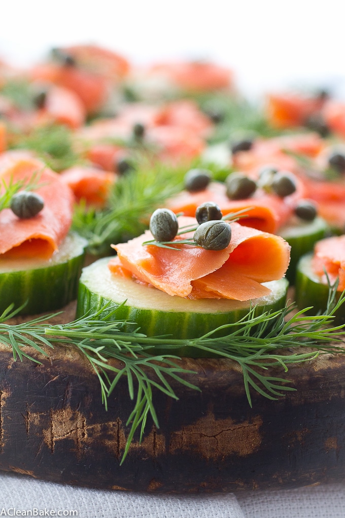 acleanbake's tweet photo. Another satisfying snack or appetizer that happens to also be Whole30 compliant! Smoked Salmon Cucumber Bites!

https://t.co/SOLoW1FwiR https://t.co/aIb6HkQRaH