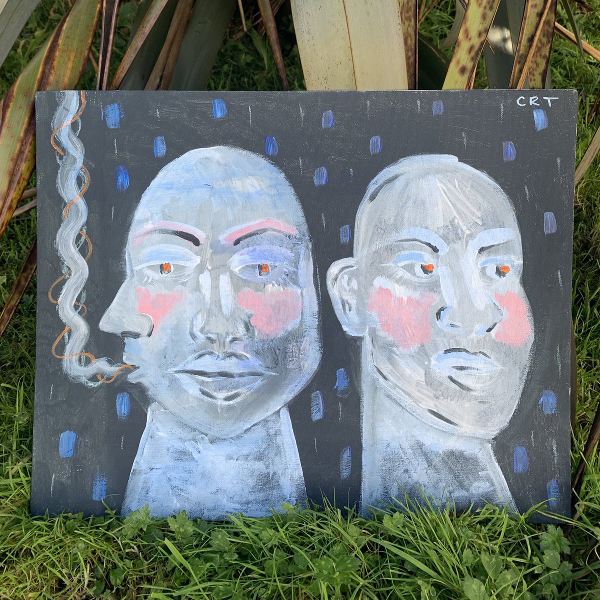 CharlotteTestar's tweet photo. Just joined X and thought I’d introduce myself 🌞

I’m Charlotte and I’m an #artist in #Cornwall, creating mostly moody #art such as #abstract #portraits.

Lovely to meet you all 🌷 https://t.co/qAanvIq3Sf