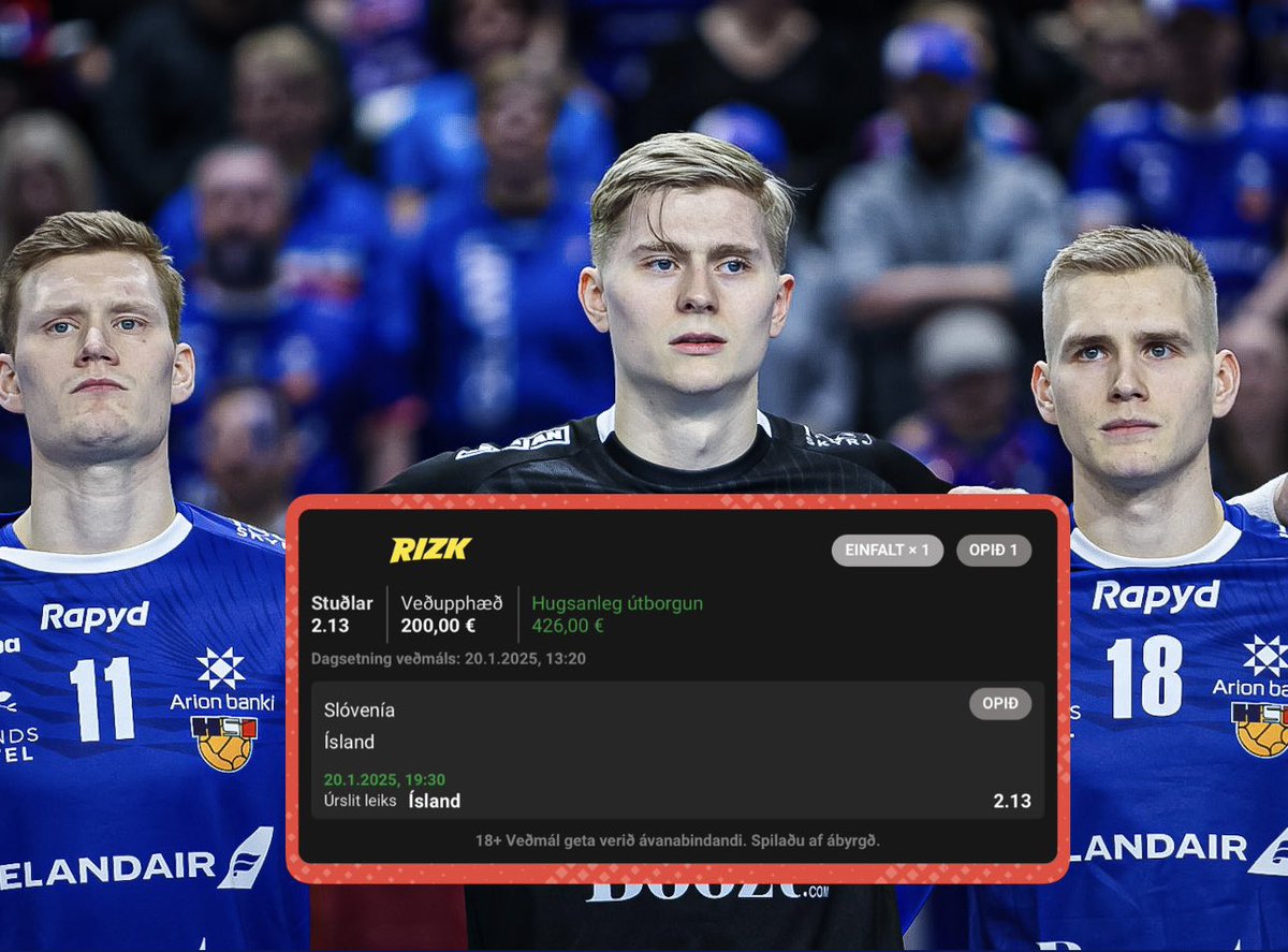 Rizk Ísland tweet media
