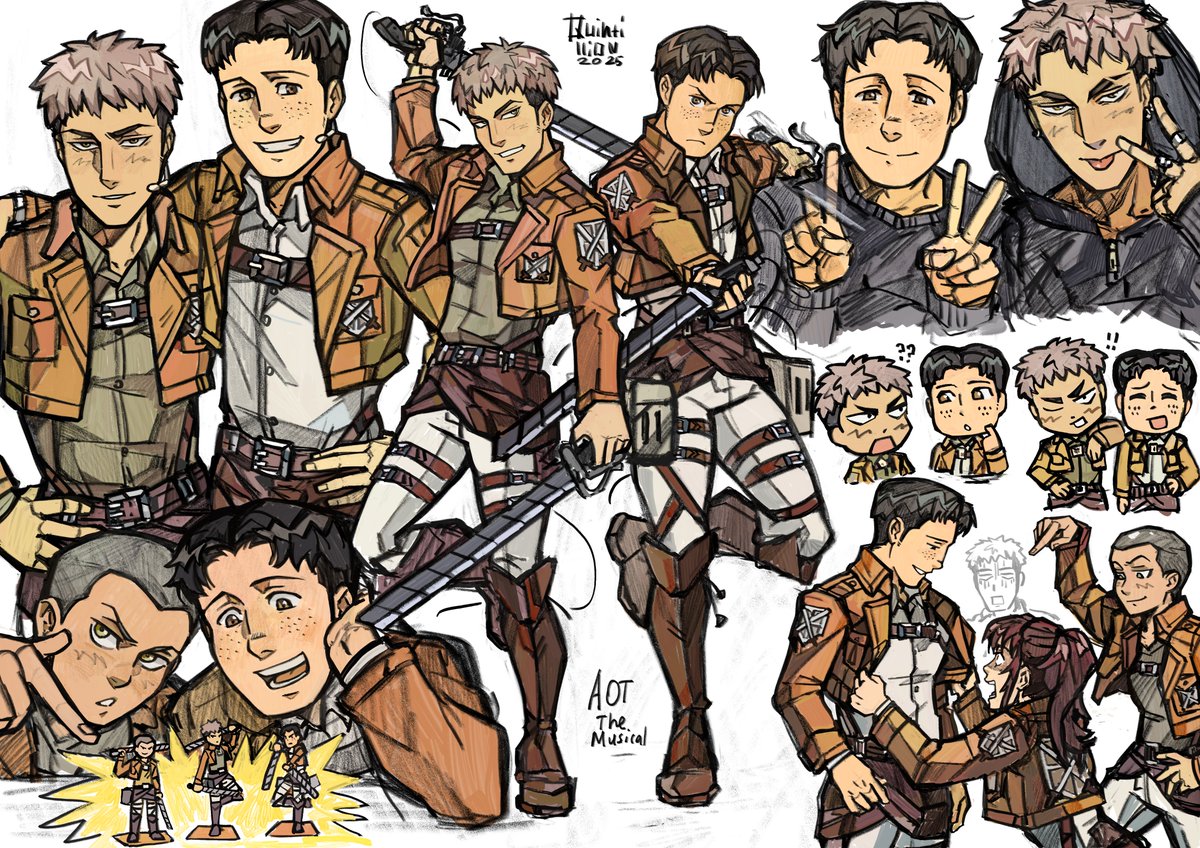 quintilli0n's tweet image. thank you #aot The Musical 💛