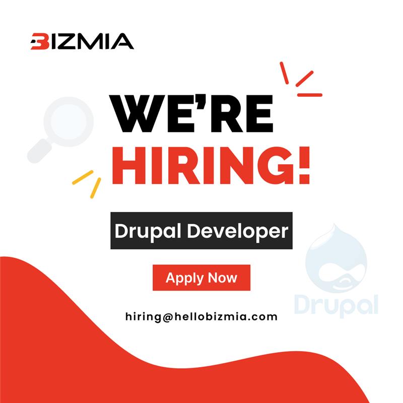bizzmiallc's tweet image. #Drupaldeveloper #bizmia #hiringnow #hiring #webdevelopment
