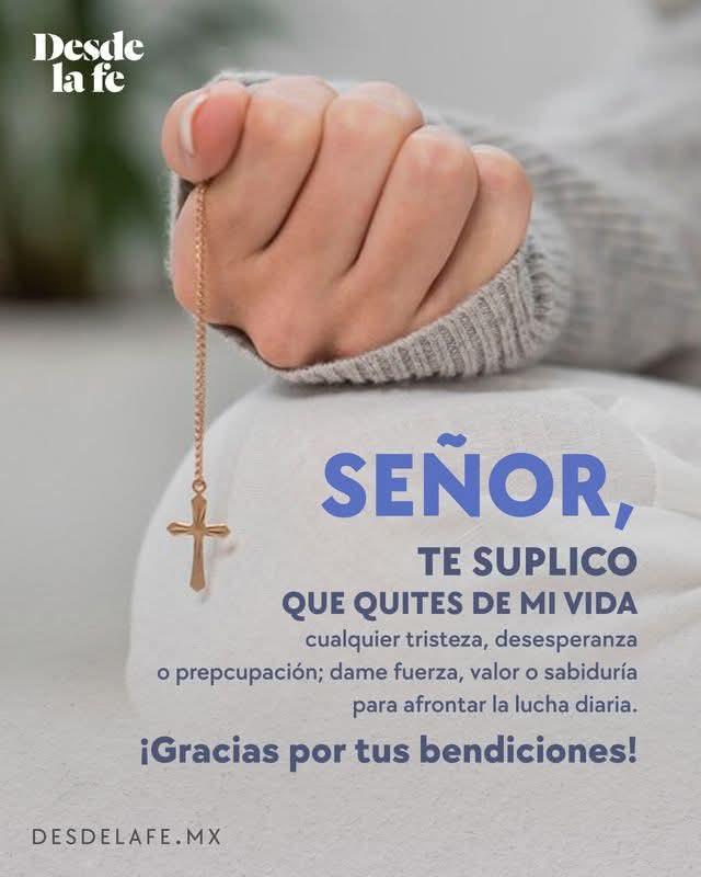 DesdeLaFeMx's tweet photo. Cuando el dolor te agobie y la tristeza te arrope, deja que Dios toque tu corazón. Él te ofrece un abrazo que sana, un consuelo que calma. En Su presencia, tu alma encontrará la paz que buscas. Confía, Él está contigo. 🙏✨ https://t.co/29UdTKG1IV