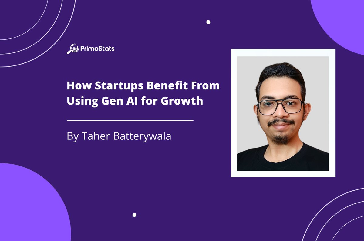 "NLP dives into customer data, acting like a 24/7 radar for what your audience cares about. ML does the heavy lifting by analyzing huge datasets."  -  <a href="/taherthinking/">Taher Batterywala</a> 

Learn more 👇

primostats.com/blog/how-start…

#StartupGrowth #GenAI