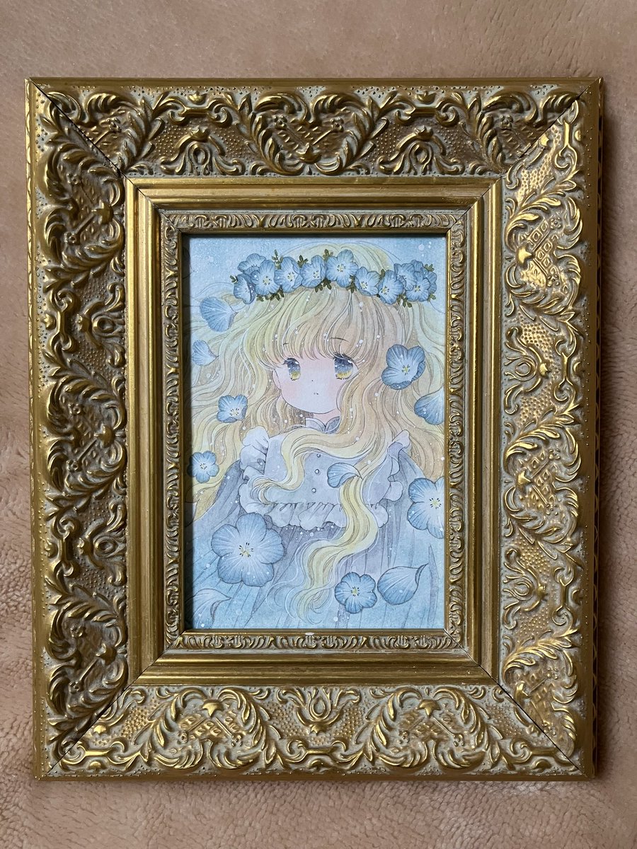 「「空の花」」|神谷かおり🌸ドローイングモール🌸羽根としっぽ展🌸アリス展🌸コミティアのイラスト