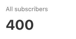 dariadroid's tweet photo. Today I saw that there are already 400 wonderful regular readers of my newsletter 💙 Thank you to everyone who reads, comments, shares, and writes in DMs, I really appreciate it 😍

https://t.co/G4xNAi6JKA

Do you think we could reach 1000 by the end of the year? 😅 https://t.co/k82Jpl1Spz