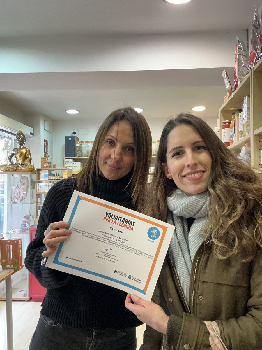 cpnlpenedesgrf's tweet photo. L'establiment Herbodietètica Ca la Carme renova la seva adhesió al programa del @vxlcat

🏘 C. de Gallifa, 23 - Cubelles

https://t.co/JrAcJurGEs https://t.co/6S85wNAWFK