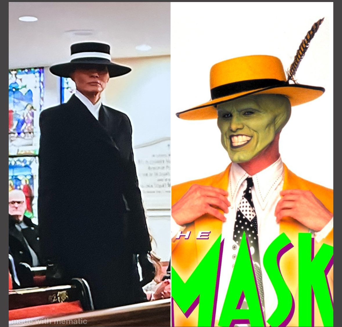 BlogAmiga's tweet image. Fashion icons #MelaniaTrump #themask #Trump #presidentialinauguration