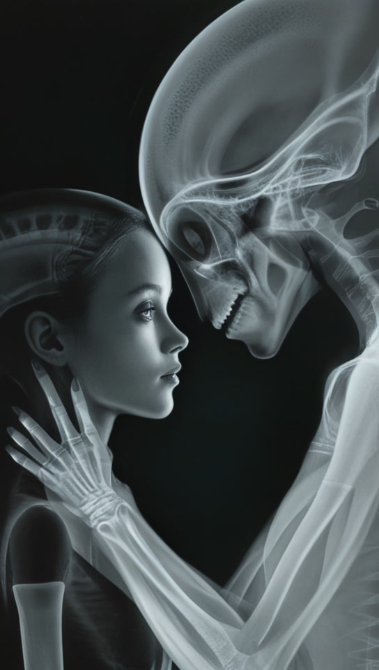 BadToxic's tweet photo. #Alien & #Girl #XRay - #StableDiffusion #AtomixAnimeXL v10 #LoRA #LoRAXRayEffect Euler a #Deforum.
#XRayEffect #bones #extraTerrestrial #aliens #seeThrough #durchsichtig #innards #Innereien #Halloween #scary #horror #gruselig #girls #AIGirl #AIGirls #AI #AIArt #Kunst #anima... https://t.co/fHVTAAYvQs