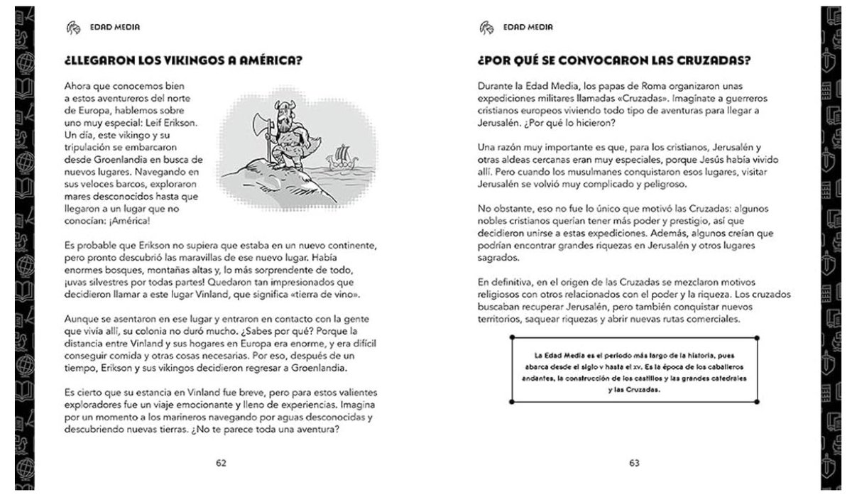 history_topics's tweet image. #LibrosDeHistoria. “Grandes enigmas de la historia” es un libro pensado para niños de 7 a 12 años. En él encontrarás 120 curiosidades de nuestro pasado desde la Prehistoria hasta finales del siglo XX: 

👉 bit.ly/3PxkcbI

@DRey_84 @sociarte @Ggarfri @CuevasAlv @gorkafm