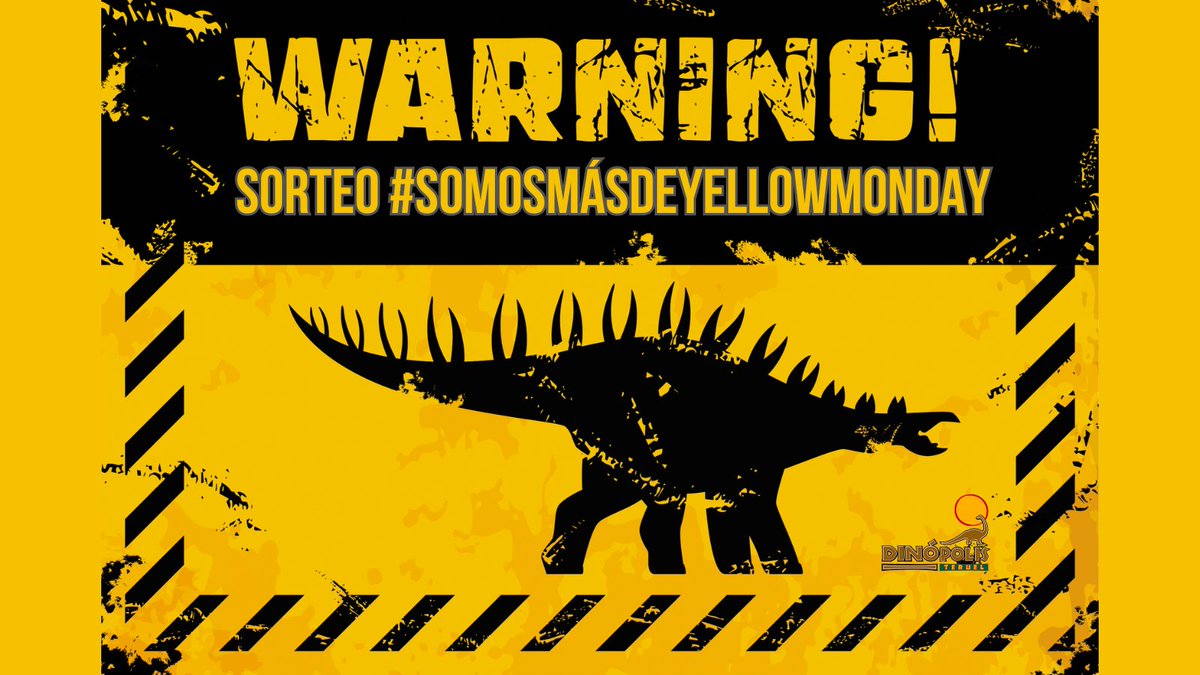 ¿#BlueMonday? ¡Para nada! ¡Lanzamos SORTEACO!
Nos negamos a celebrar el día más triste del año y por ello #SorteoSomosMásdeYellowMonday para PARTICIPAR: 
1⃣ Síguenos 🦕👆📲
2⃣ RT 🔁y 🗣️menciona a 2 amiguicos
3⃣⌛️Hasta 26 de enero
🏆¡2 packs de 3 entradas! 
epr.ms/3EKDm7M