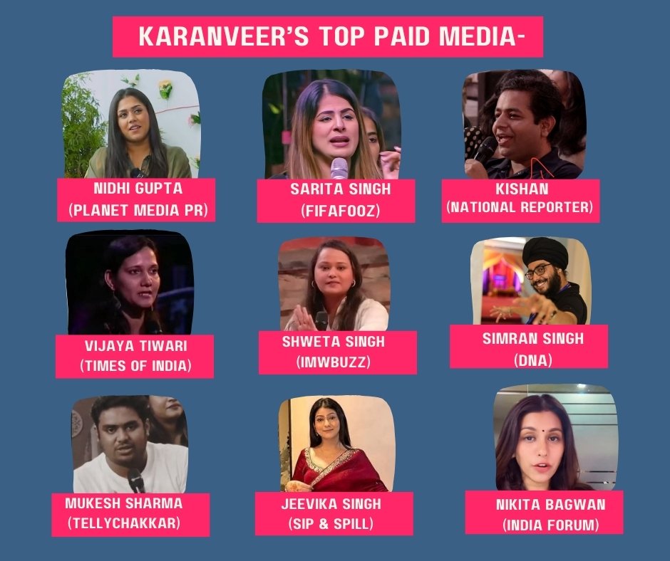 KhabriBossLady's tweet photo. These Sasti Paid PR media is the reason why legacy media is losing its good will and @elonmusk X is becoming the source of true news. And for #ElvishYadav it's Trending 
PAID MEDIA KA BAAP ELVISH https://t.co/5tZPQ0peNL