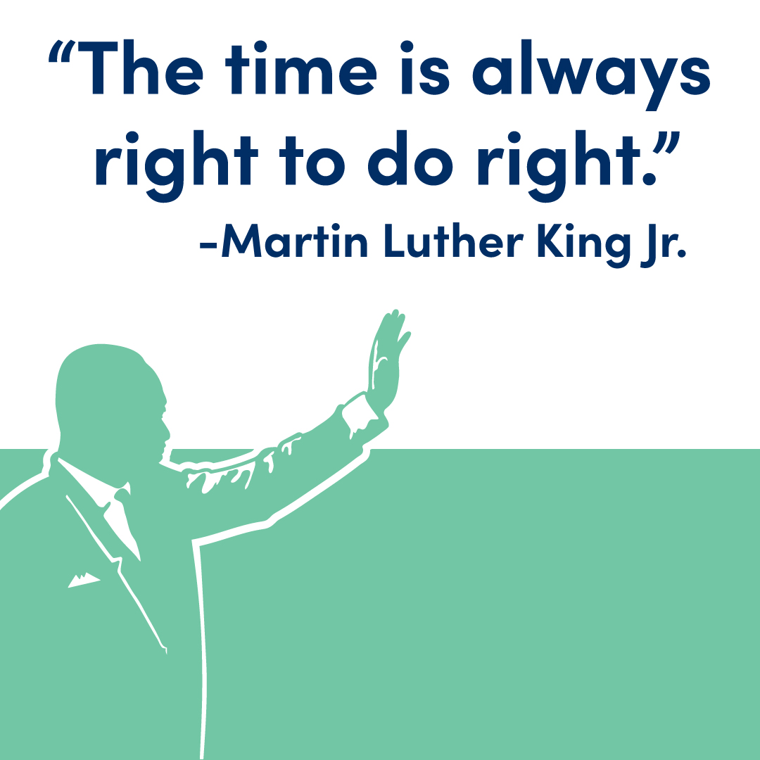 Arcadia University observes Martin Luther King Jr. Day with a week of service. Today we reflect on the legacy of Dr. King and our role in building a better future for us all. #MLKDay