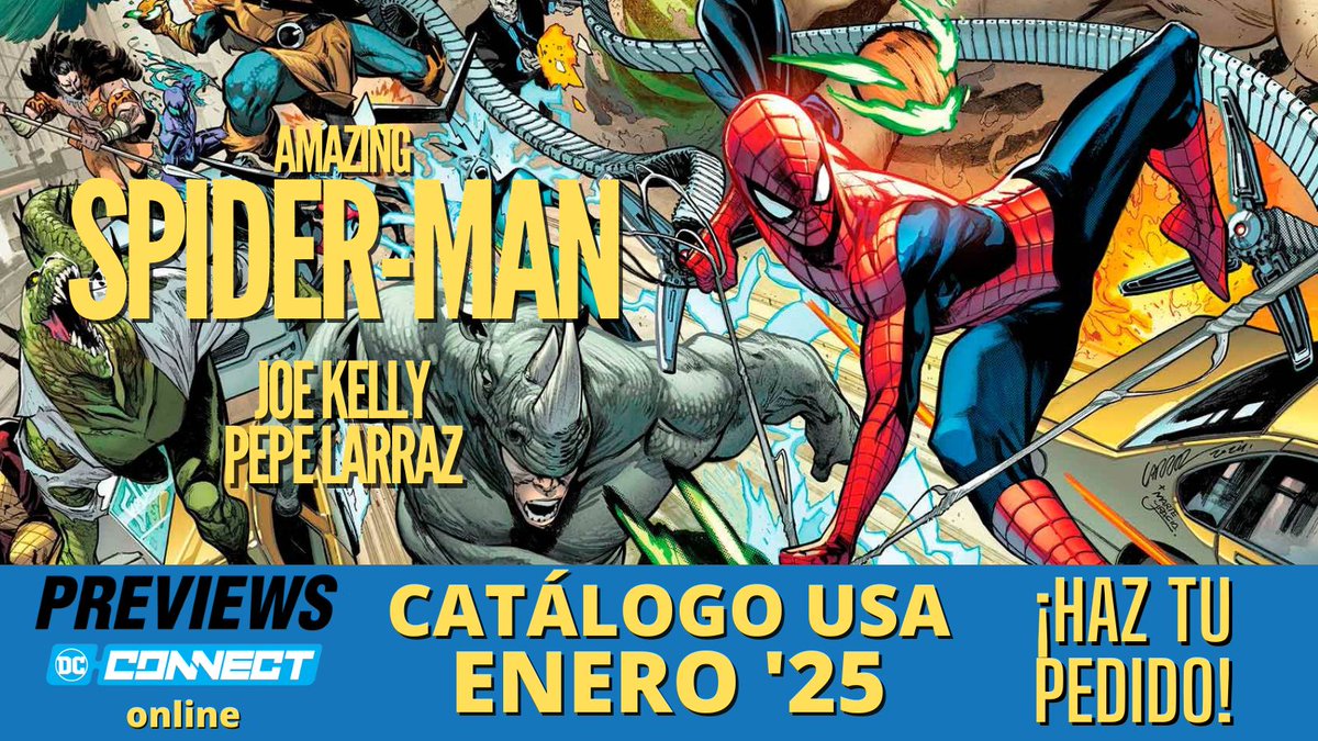 ⚠🇺🇸 ¡Últimas 24 horas para hacer tu pedido del mes!

¡Cerramos pedidos mañana martes día 21!

previews.elektracomic.com/previews.html
