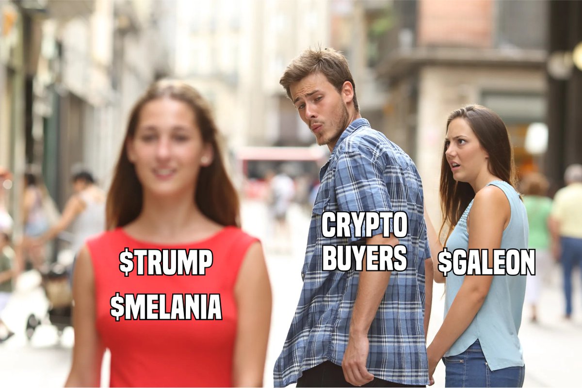 Looking at hype while ignoring real-world utility? Don’t be like this. 

Choose $GALEON 🚀