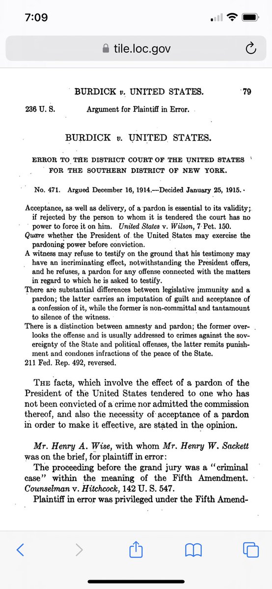 <a href="/kylegriffin1/">Kyle Griffin</a> They are guilty. The acceptance of a pardon carries an imputation of guilt and acceptance of a confession of it. This does not protect them against criminal prosecution by the States or civil accountability. 
Burdick v. United States, 236 U.S. 79 (1915 ) 

“There are substantial