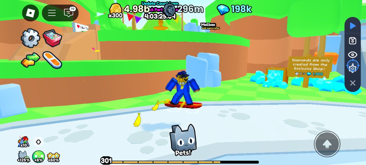 Jamison6470's tweet photo. 2x banana giveaway in pets go!!!
To have a chance to win:
1. Like and repost
2. Comment Roblox username
3. Follow me
Ends tomorrow around midday https://t.co/B4HztIWWrp