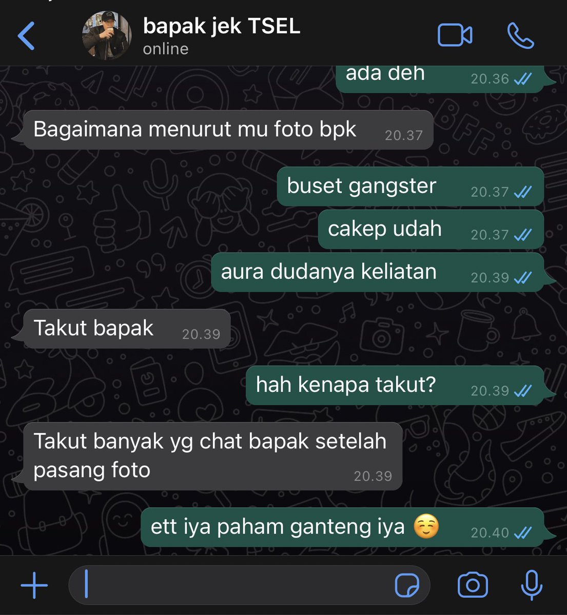 dalam misi mencari ibu baru utk bpk jek 🤘🏻